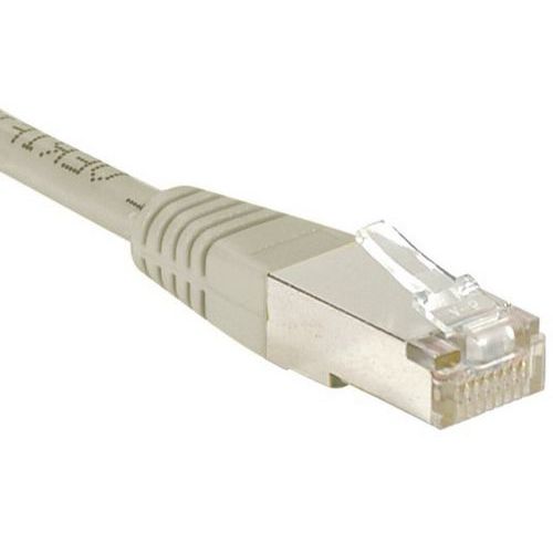 Cordon RJ45 Budget catégorie 6 F/UTP gris - 2 m