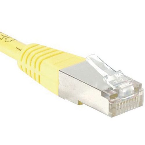 Netwerkkabel budget RJ45 CAT 6 F/UTP geel 20 m Netwerkkabel budget RJ45 CAT 6 F/UTP geel 20 m