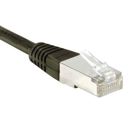 Netwerkkabel budget RJ45 CAT 6 F/UTP zwart 5 m Netwerkkabel budget RJ45 CAT 6 F/UTP zwart 5 m