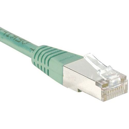 Cordon RJ45 Budget catégorie 6 F/UTP vert - 3 m Cordon RJ45 Budget catégorie 6 F/UTP vert - 3 m