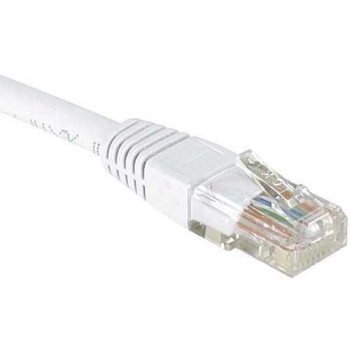 Netwerkkabel budget RJ45 CAT 6 U/UTP wit 5 m Netwerkkabel budget RJ45 CAT 6 U/UTP wit 5 m