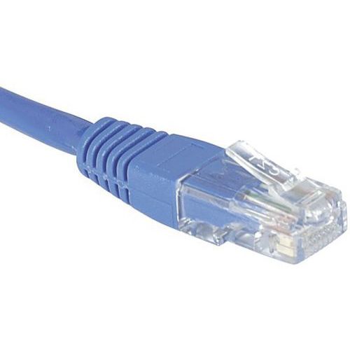 Netwerkkabel budget RJ45 CAT 6 U/UTP blauw 2 m Netwerkkabel budget RJ45 CAT 6 U/UTP blauw 2 m
