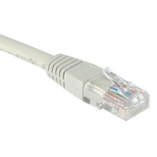 Cordon RJ45 Budget catégorie 6 U/UTP gris - 15 m Cordon RJ45 Budget catégorie 6 U/UTP gris - 15 m