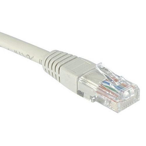 Netwerkkabel budget RJ45 CAT 6 U/UTP grijs 5 m Netwerkkabel budget RJ45 CAT 6 U/UTP grijs 5 m