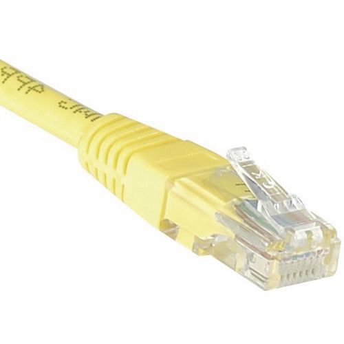 Netwerkkabel budget RJ45 CAT 6 U/UTP geel 5 m Netwerkkabel budget RJ45 CAT 6 U/UTP geel 5 m