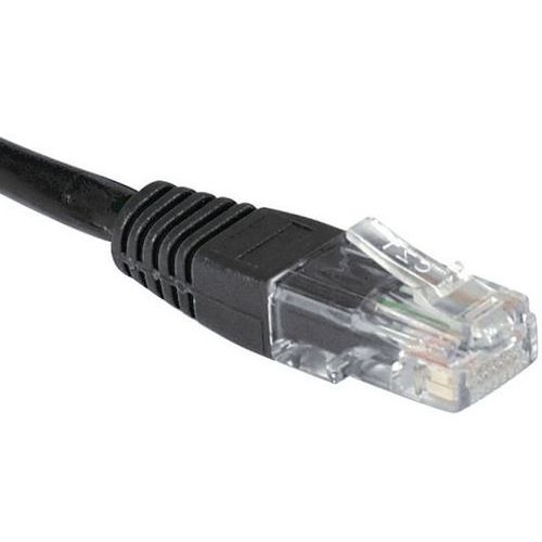 Netwerkkabel budget RJ45 CAT 6 U/UTP zwart 0.5 m Netwerkkabel budget RJ45 CAT 6 U/UTP zwart 0.5 m