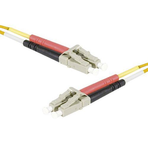 Jarretière duplex 2.0 mm multi OM1 62,5/125 LC-UPC/LC-UPC 5m Jarretière duplex 2.0 mm multi OM1 62,5/125 LC-UPC/LC-UPC 5m