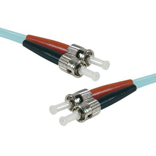 Jarretière duplex 2.0 mm multi OM3 50/125 ST-UPC/ST-UPC 3 m Jarretière duplex 2.0 mm multi OM3 50/125 ST-UPC/ST-UPC 3 m