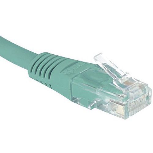 Netwerkkabel budget RJ45 CAT 6 U/UTP groen 3 m Netwerkkabel budget RJ45 CAT 6 U/UTP groen 3 m
