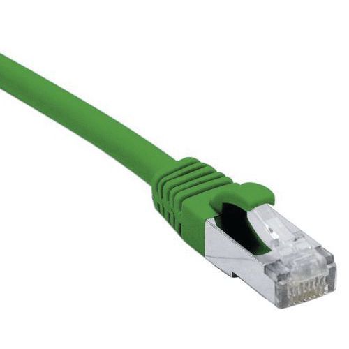 Cordon RJ45 câble catégorie 7 S/FTP LSOH vert - 20 m Dexlan Cordon RJ45 câble catégorie 7 S/FTP LSOH vert - 20 m Dexlan
