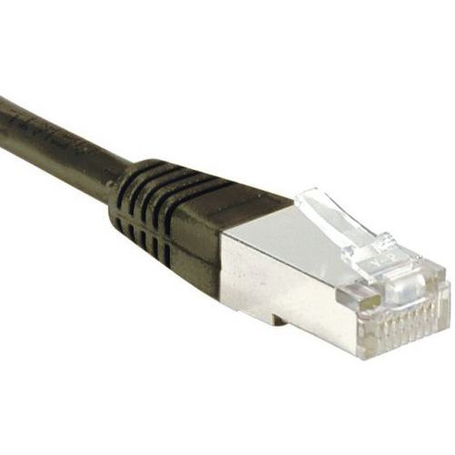 Netwerkkabel RJ45 CAT 6 F/UTP zwart 30 m Netwerkkabel RJ45 CAT 6 F/UTP zwart 30 m