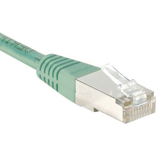 Cordon RJ45 catégorie 6 F/UTP vert - 20 m Cordon RJ45 catégorie 6 F/UTP vert - 20 m