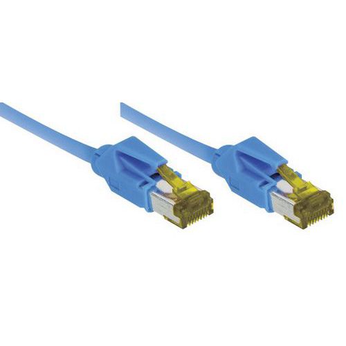 Netwerksnoer RJ45 op Kabel CAT 7 S/FTP LSOH SNG blauw 1.5 m Netwerksnoer RJ45 op Kabel CAT 7 S/FTP LSOH SNG blauw 1.5 m