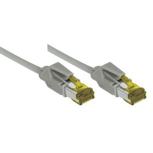 Netwerksnoer RJ45 op Kabel CAT 7 S/FTP LSOH SNG grijs 1.5 m Netwerksnoer RJ45 op Kabel CAT 7 S/FTP LSOH SNG grijs 1.5 m