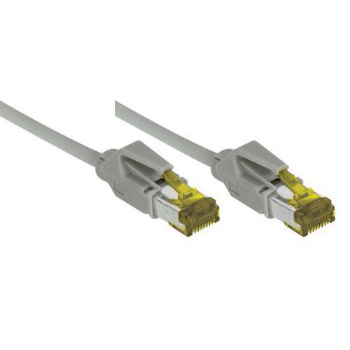 Cordon RJ45 sur câble catégorie 7 S/FTP LSOH gris - 20 m Cordon RJ45 sur câble catégorie 7 S/FTP LSOH gris - 20 m