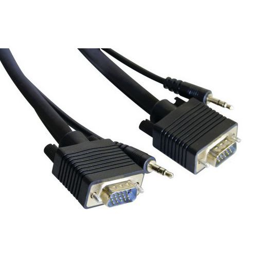 Cordon écran svga et audio - 7,5 m Cordon écran svga et audio - 7,5 m