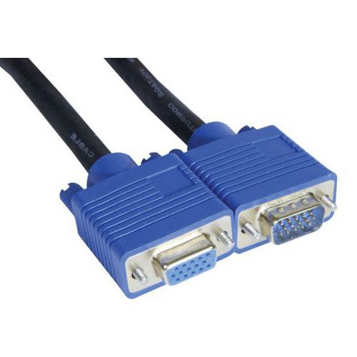 Verlengsnoer SVGA Goud.PC99 HD15MV 15 M Verlengsnoer SVGA Goud.PC99 HD15MV 15 M