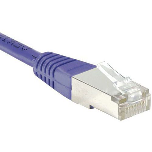 Cordon RJ45 catégorie 6 F/UTP violet - 50 m Cordon RJ45 catégorie 6 F/UTP violet - 50 m