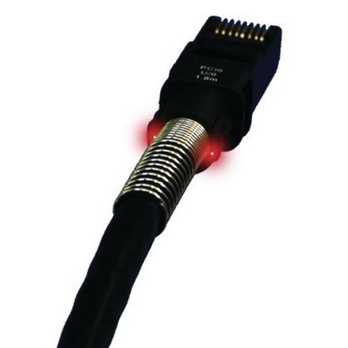 Cordon RJ45 catégorie 6A U/FTP LSOH noir - 2,4 m Cordon RJ45 catégorie 6A U/FTP LSOH noir - 2,4 m