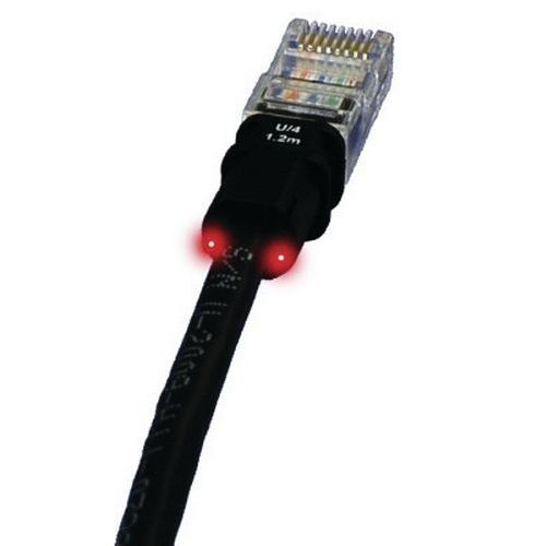 Cordon RJ45 catégorie 5e U/UTP noir - 3,1 m Cordon RJ45 catégorie 5e U/UTP noir - 3,1 m