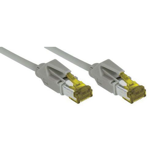 Netwerksnoer RJ45 op Kabel CAT 7 S/FTP LSOH SNG grijs 25 m Netwerksnoer RJ45 op Kabel CAT 7 S/FTP LSOH SNG grijs 25 m