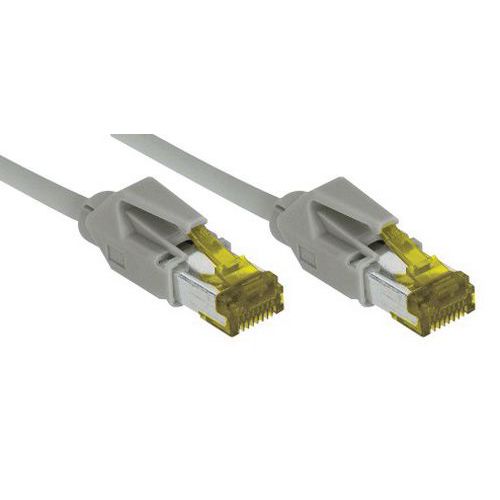 Netwerksnoer RJ45 op Kabel CAT 7 S/FTP LSOH SNG grijs 50 m Netwerksnoer RJ45 op Kabel CAT 7 S/FTP LSOH SNG grijs 50 m