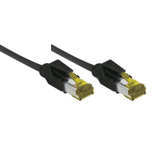 Cordon RJ45 sur câble catégorie 7 S/FTP LSOH snagless 1 m Cordon RJ45 sur câble catégorie 7 S/FTP LSOH snagless 1 m