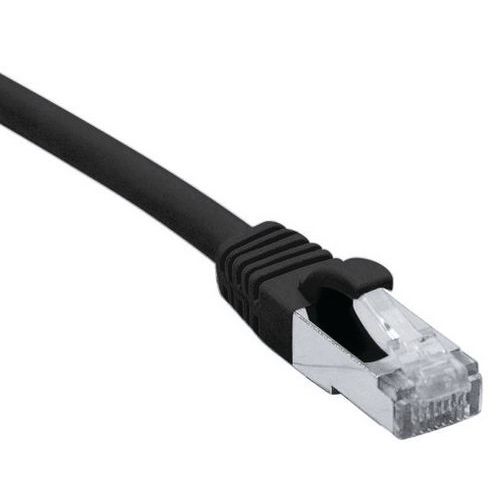 Cordon RJ45 catégorie 6A F/UTP LSOH snagless noir - 25 m Cordon RJ45 catégorie 6A F/UTP LSOH snagless noir - 25 m