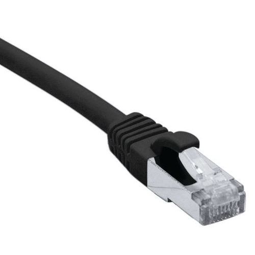 Cordon RJ45 catégorie 6 F/UTP LSOH snagless noir - 5 m Cordon RJ45 catégorie 6 F/UTP LSOH snagless noir - 5 m