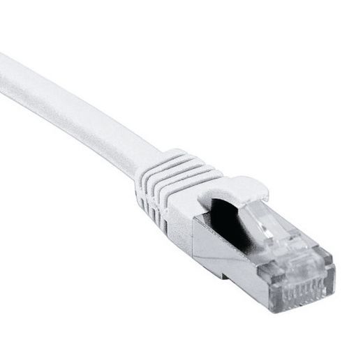 Cordon RJ45 catégorie 6 F/UTP LSOH snagless blanc - 20 m Cordon RJ45 catégorie 6 F/UTP LSOH snagless blanc - 20 m