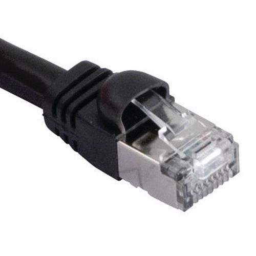 Cordon RJ45 VoIP catégorie 6 S/FTP snagless noir - 6 m Cordon RJ45 VoIP catégorie 6 S/FTP snagless noir - 6 m