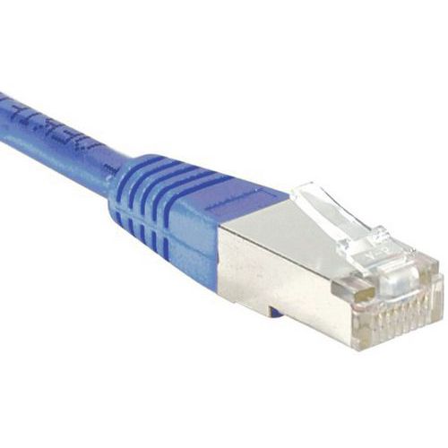 Cordon RJ45 catégorie 6 F/UTP bleu - 0,3 m Cordon RJ45 catégorie 6 F/UTP bleu - 0,3 m