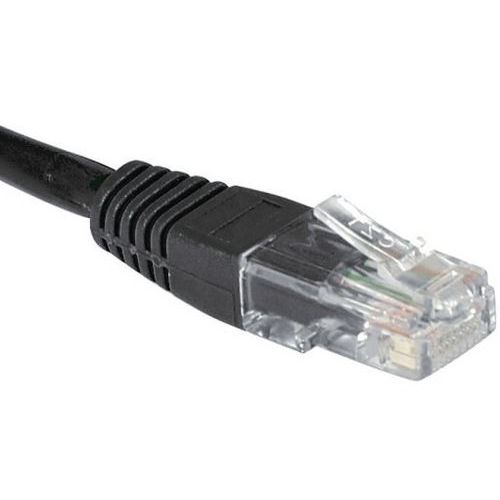 Cordon RJ45 catégorie 5e U/UTP noir - 5 m Cordon RJ45 catégorie 5e U/UTP noir - 5 m