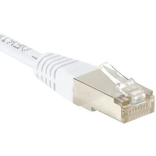 Cordon RJ45 catégorie 5e F/UTP blanc - 0,3 m Cordon RJ45 catégorie 5e F/UTP blanc - 0,3 m
