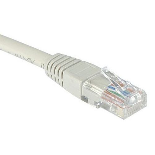 Netwerkkabel RJ45 CAT 6 U/UTP grijs 0.3 m Netwerkkabel RJ45 CAT 6 U/UTP grijs 0.3 m