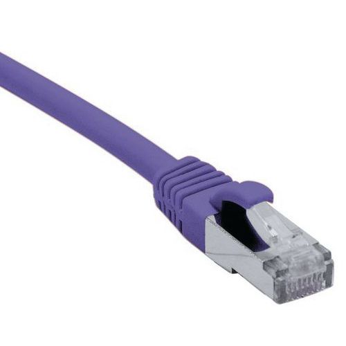 Netwerkkabel RJ45 CAT 6A F/UTP LSOH SNG paars 25 m Netwerkkabel RJ45 CAT 6A F/UTP LSOH SNG paars 25 m
