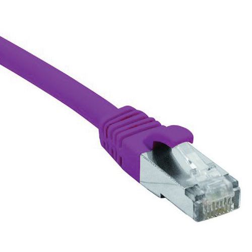 Netwerkkabel RJ45 CAT 6 F/UTP LSOH SNG paars 10 m Netwerkkabel RJ45 CAT 6 F/UTP LSOH SNG paars 10 m