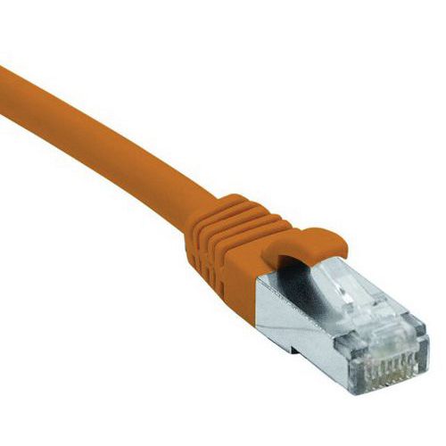 Netwerkkabel RJ45 CAT 6 F/UTP LSOH SNG oranje 10 m Netwerkkabel RJ45 CAT 6 F/UTP LSOH SNG oranje 10 m