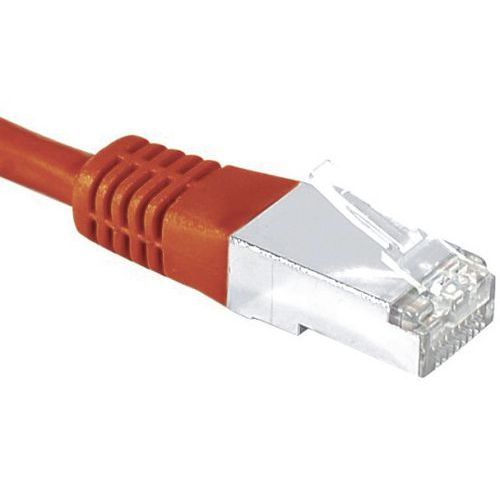 Cordon RJ45 catégorie 6 S/FTP rouge - 15 m Cordon RJ45 catégorie 6 S/FTP rouge - 15 m