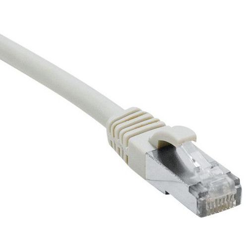 Cordon RJ45 catégorie 6 S/FTP LSOH snagless gris - 15 m Cordon RJ45 catégorie 6 S/FTP LSOH snagless gris - 15 m