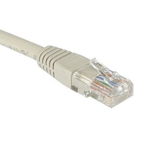 Cordon RJ45 catégorie 5e U/UTP gris - 0,3 m Cordon RJ45 catégorie 5e U/UTP gris - 0,3 m
