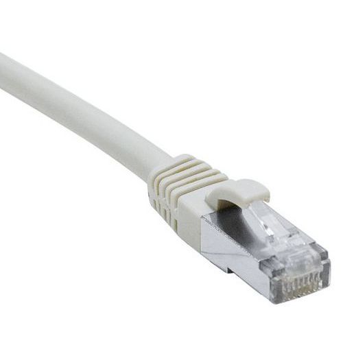 Cordon RJ45 catégorie 6A S/FTP LSOH snagless gris - 20 m Cordon RJ45 catégorie 6A S/FTP LSOH snagless gris - 20 m