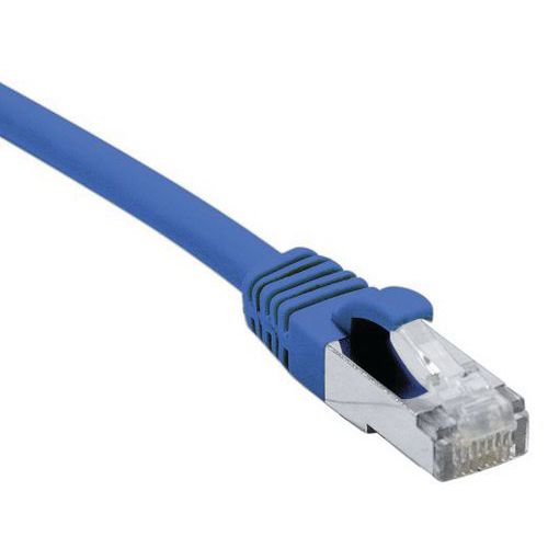 Netwerkkabel DEXLAN RJ45 CAT 6 S/FTP LSOH SNG blauw 3 m Netwerkkabel DEXLAN RJ45 CAT 6 S/FTP LSOH SNG blauw 3 m