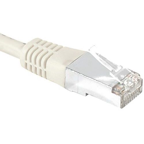 Cordon RJ45 catégorie 6A S/FTP gris - 10 m Cordon RJ45 catégorie 6A S/FTP gris - 10 m
