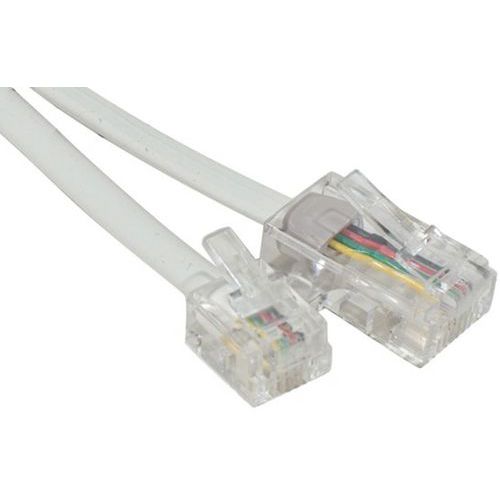 Telefoonsnoer RJ11 naar RJ45 wit - 3 m Telefoonsnoer RJ11 naar RJ45 wit - 3 m