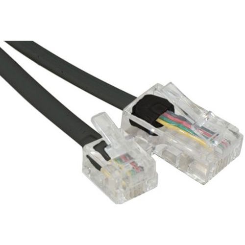 Telefoonsnoer RJ11 naar RJ45 zwart - 15 m Telefoonsnoer RJ11 naar RJ45 zwart - 15 m