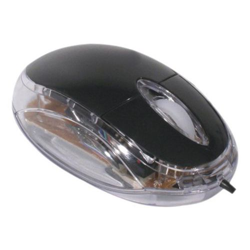 Mini souris optique lumineuse noire USB Mini souris optique lumineuse noire USB
