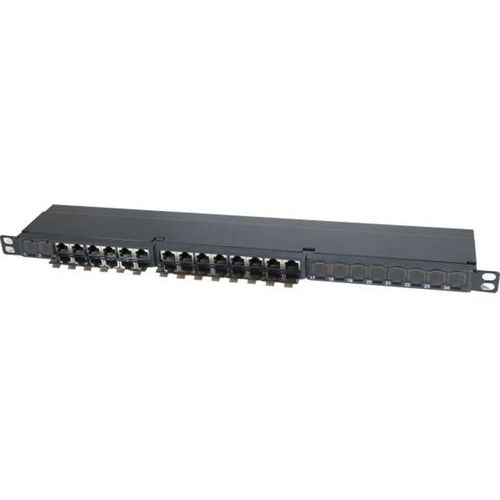 Paneel 19 0.5U 24 Poorten CAT6A STP Paneel 19 0.5U 24 Poorten CAT6A STP