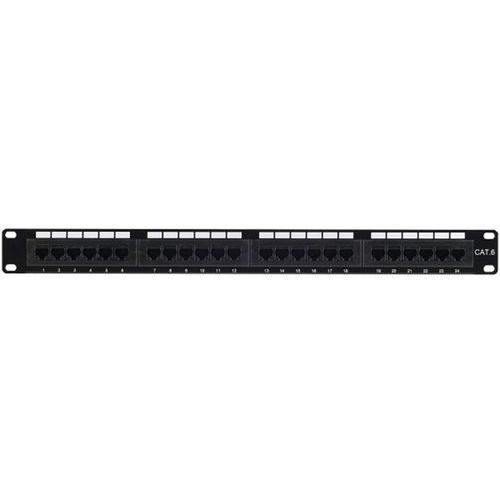 Patchpanel 19 INCH 1U 24 Poorten CAT 6 UTP Patchpanel 19 INCH 1U 24 Poorten CAT 6 UTP