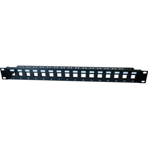 Patchpanel 19 INCH 16 poorten STP voor Keystone Patchpanel 19 INCH 16 poorten STP voor Keystone